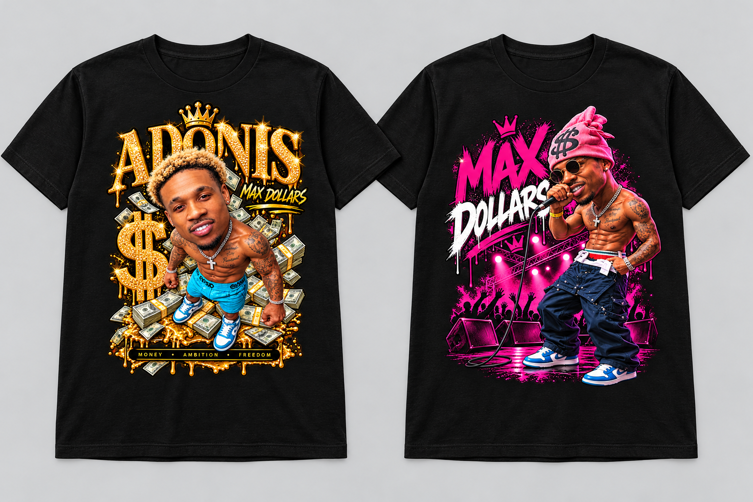 Max Dollars Performance Tee